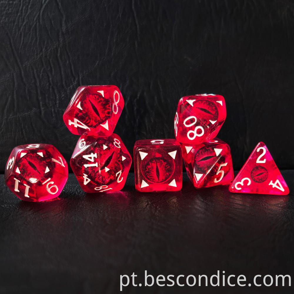 Dnd Dice Set Dragon Eye 2